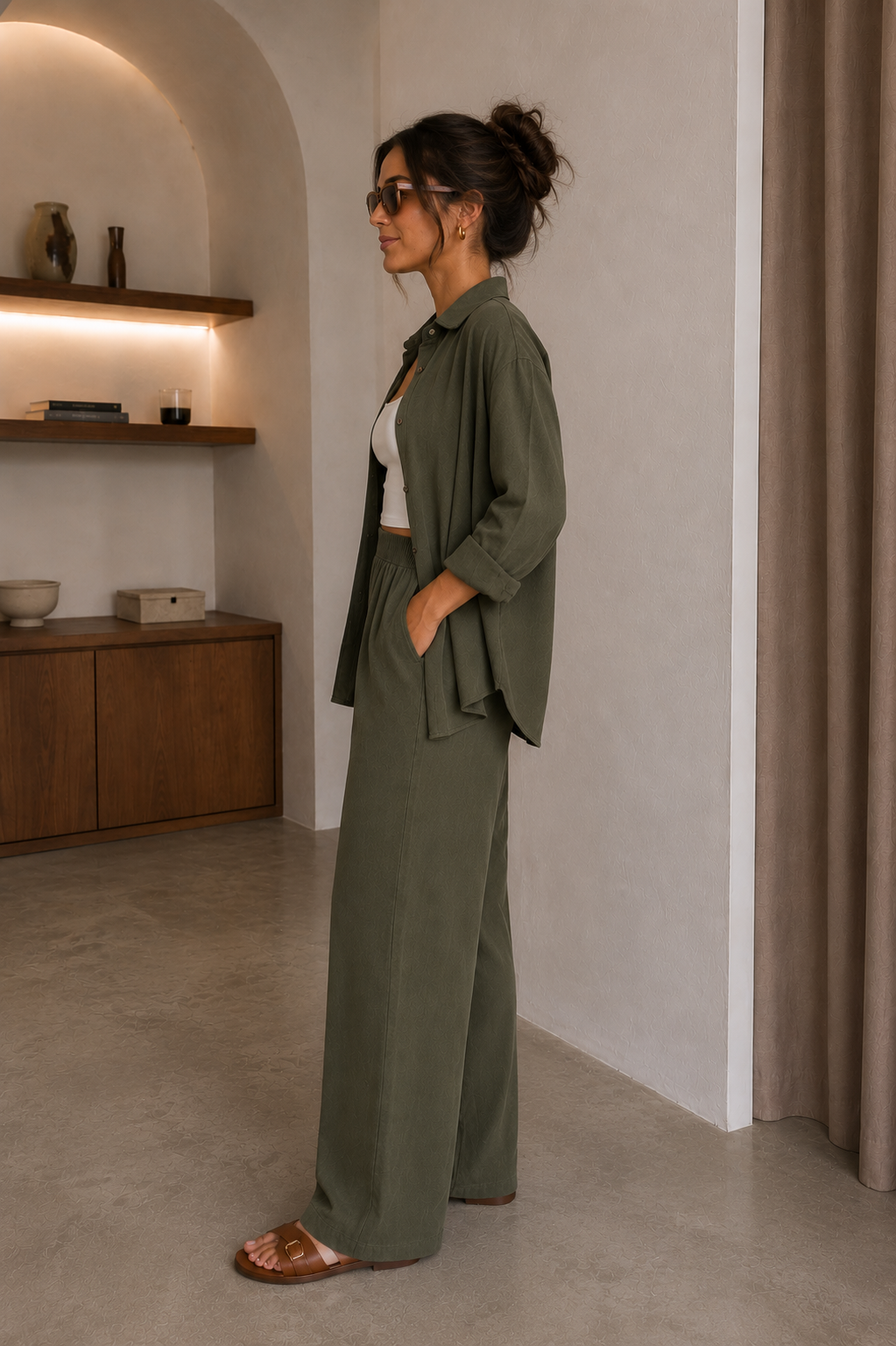 Setje dames, polyester – foto 12 – Nora Janne