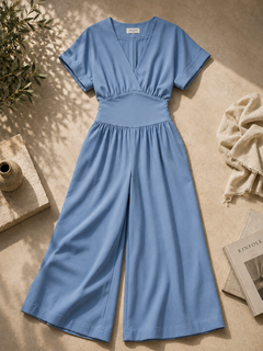 Jumpsuit dames, stretch polyester – foto 11 – Nora Janne