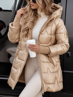 Winterjas dames, gewatteerde polyester – Nora Janne