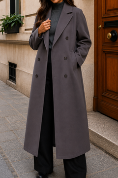 Jas dames, wol-look polyester – foto 10 – Nora Janne