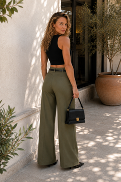 Broek dames, stretch polyester – foto 4 – Nora Janne