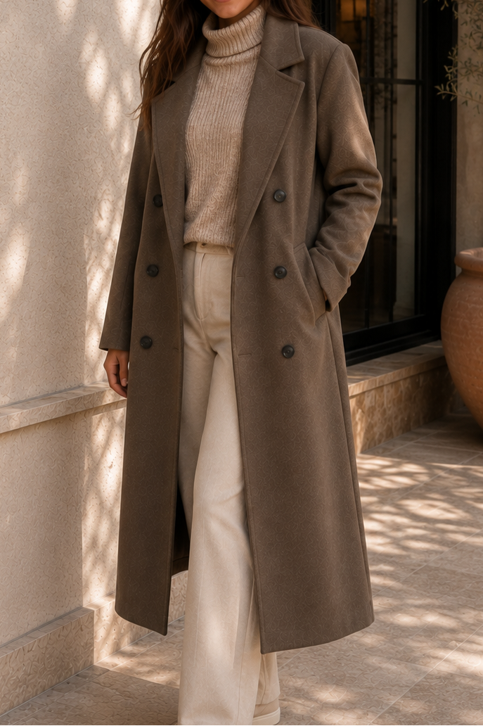 Jas dames, wol-look polyester – foto 7 – Nora Janne