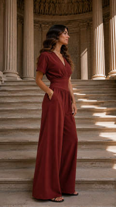 Jumpsuit dames, stretch polyester – foto 12 – Nora Janne