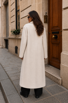 Jas dames, wol-look polyester – foto 5 – Nora Janne