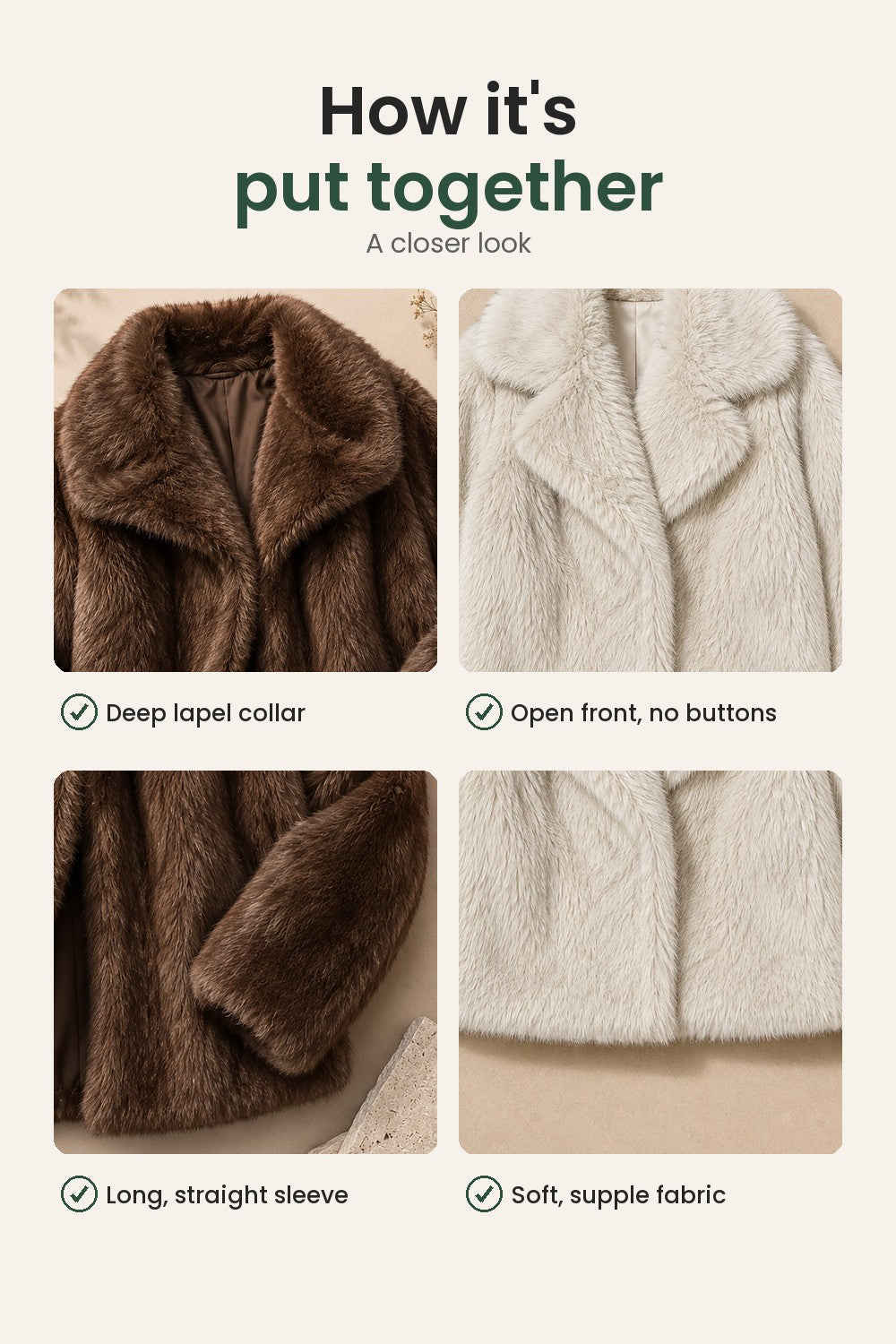Open coat with lapel collar – how it&