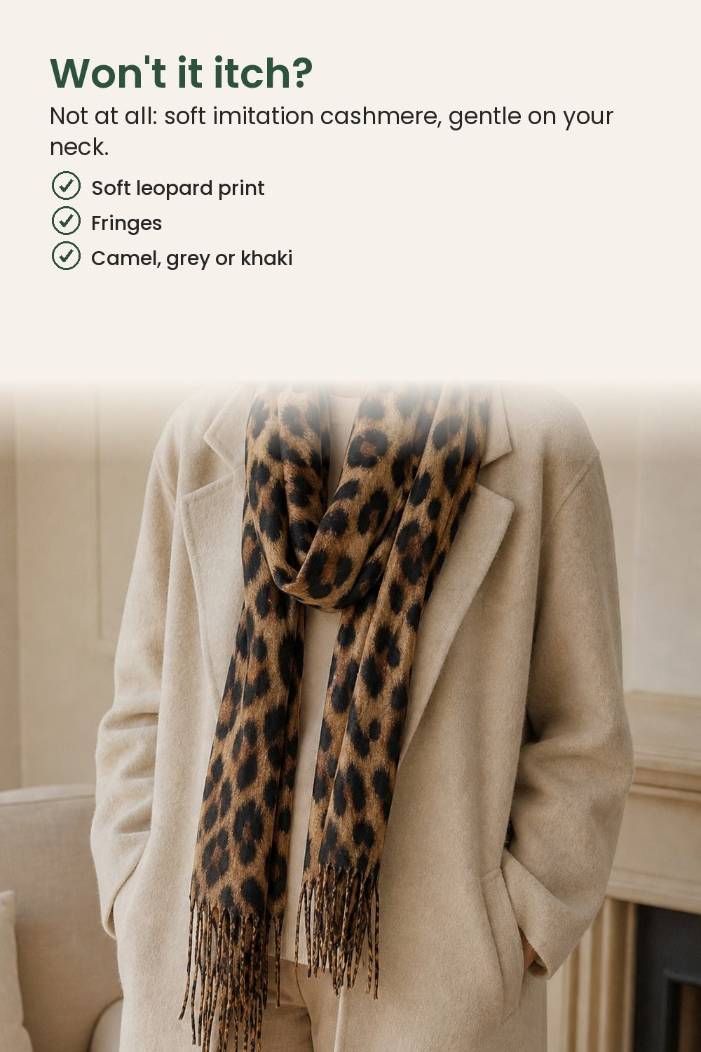 Leopard Print Scarf – won&