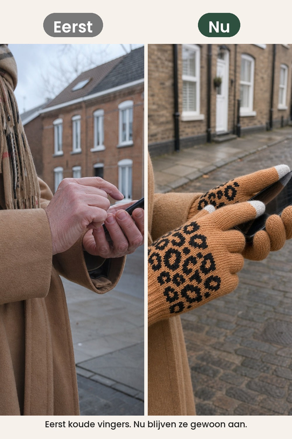 Jacquard handschoenen voor je touchscreen – eerst koude vingers, nu blijven ze gewoon aan