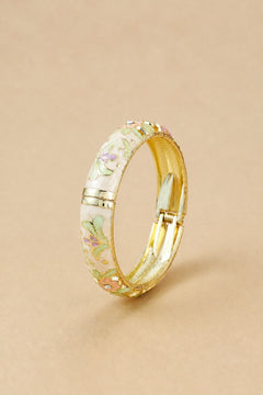 brede armband in wit