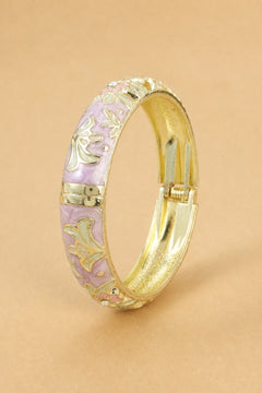 brede armband in lila