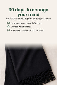 [en] Soft Fringed Scarf – 30 days to change your mind
