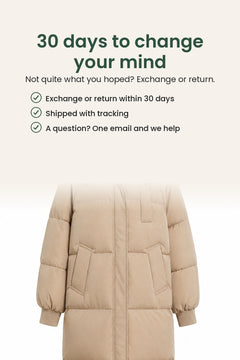 [en] Long Padded Hooded Winter Coat – 30 days to change your mind