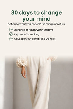 [en] Two-Piece Set with Flower Cuffs – 30 days to change your mind