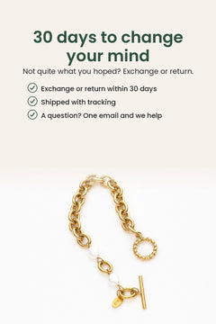 [en] Pearl Link Bracelet with Toggle Clasp – 30 days to change your mind