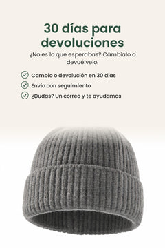 [es] Gorro de punto liso – 30 días para devoluciones