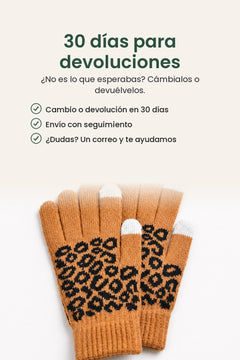 [es] Guantes de jacquard para pantalla táctil – 30 días para devoluciones