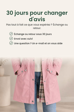 [fr] Manteau mi-long avec capuche et boutons-pression – 30 jours pour changer d&