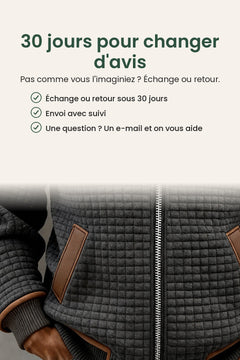 [fr] Manteau matelassé à capuche doublée sherpa – 30 jours pour changer d&