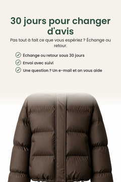 [fr] Doudoune courte à capuche – 30 jours pour changer d’avis