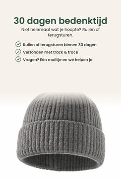 [nl] Effen gebreide muts – 30 dagen bedenktijd