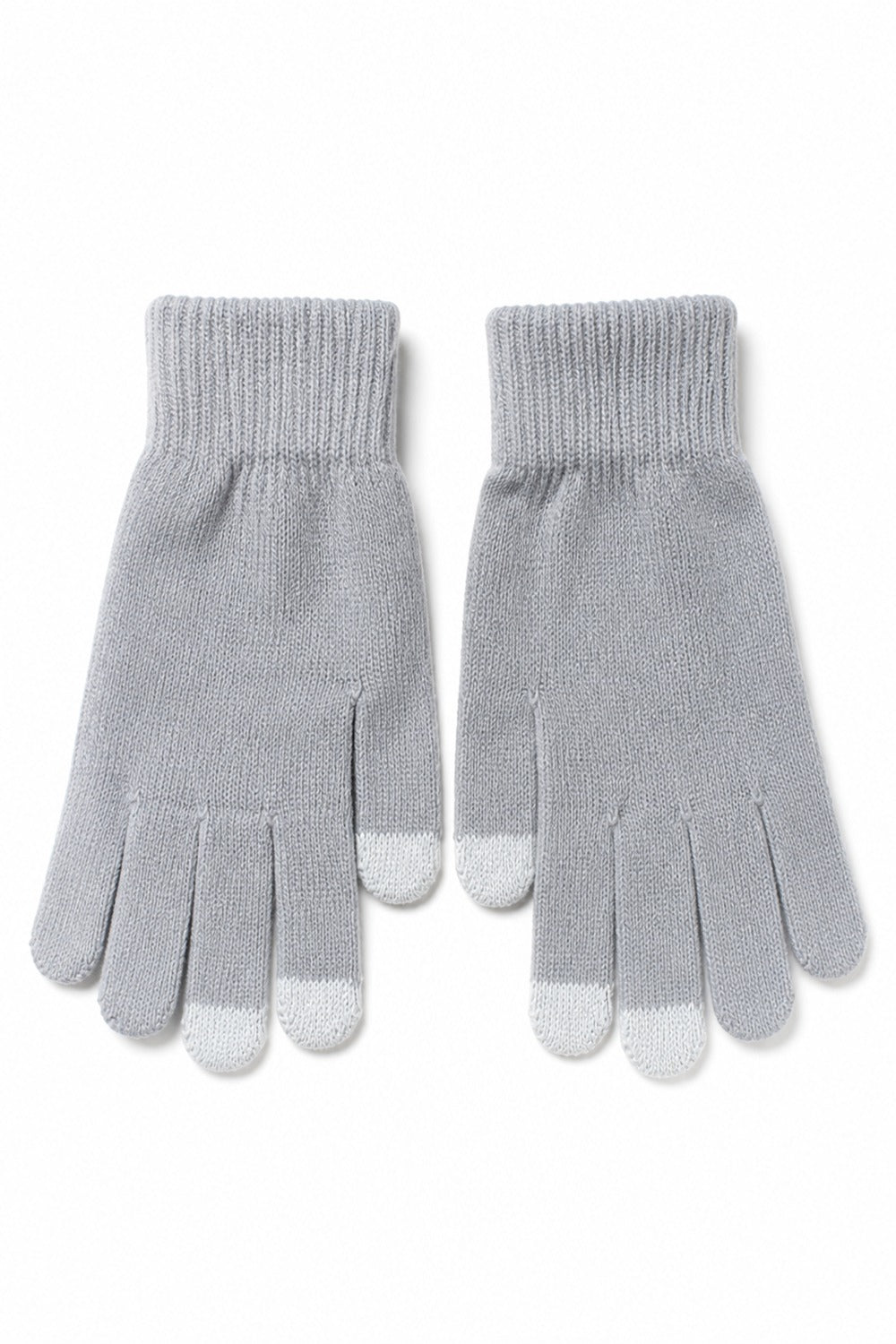 grijze touchscreen-handschoenen
