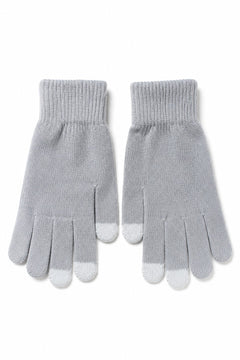 grijze touchscreen-handschoenen