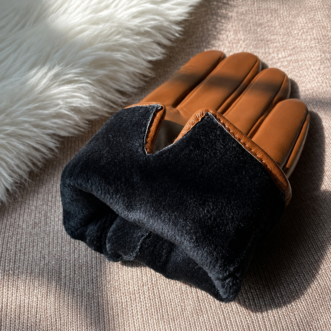 Handschoenen dames, imitatiesuède – Nora Janne