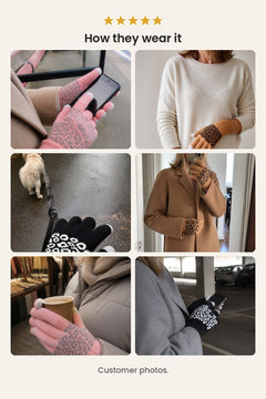 [en] Jacquard Touchscreen Gloves – customer photos