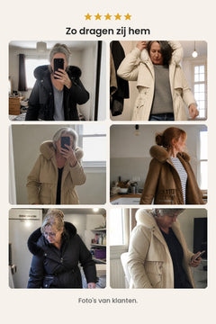 [nl] Gewatteerde winterparka met kap – foto&