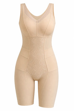 corrigerende body in beige, los op wit