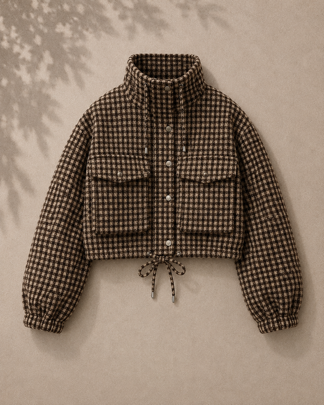 Jasje dames in het chocolade, polyester – Nora Janne